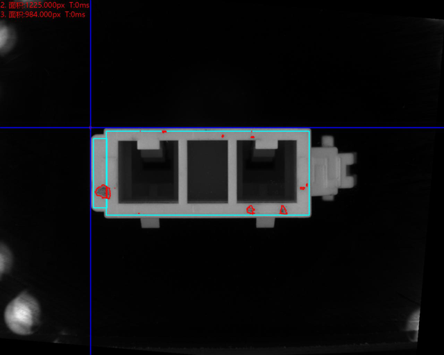 底部正光检测不良品分析图